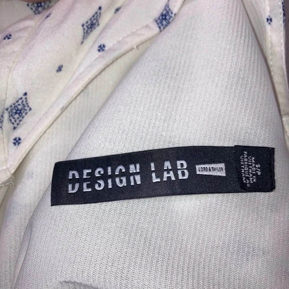 Lord & Taylor Halter Tassel Hem Summer Dress Coverup Beach Resortwear sz Small - Picture 6 of 6